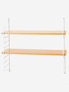 Slaapkamer en Opbergoplossingen-Opbergmeubel-Rek, bibliotheekkast-Draadrek met diverse niveaus