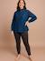 Legging motif zébré femme capsule mère-fille chocolat - vertbaudet enfant 