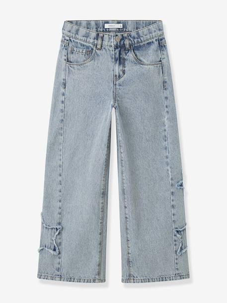 Meisjeskleding gebleekt denim - vertbaudet enfant 