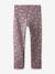 Leggings en molleton pour filles NMFTAVINA NAME IT bleu foncé+mauve - vertbaudet enfant 