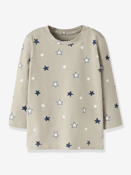 Bébé-T-shirt à manches longues pour bébé garçon avec boutons-pression NBMVACION NAME IT