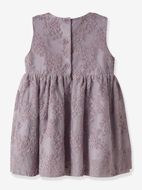 Babykleding ecru+zachtpaars - vertbaudet enfant 