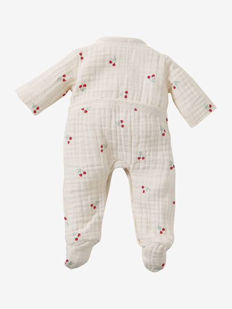 Koala pyjama voor 30/33 cm en 36 cm poppen grijs+rood - vertbaudet enfant 