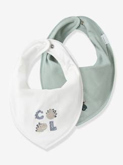 Puériculture-Repas-Bavoir-Lot 2 bavoirs naissance