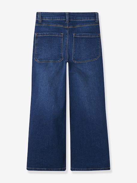 Jean très large pour filles NKFPOLLY NAME IT denim bleu black+denim noir - vertbaudet enfant 