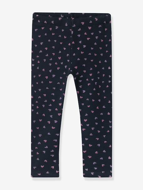 Leggings en molleton pour filles NMFDAVINA NAME IT bleu foncé - vertbaudet enfant 