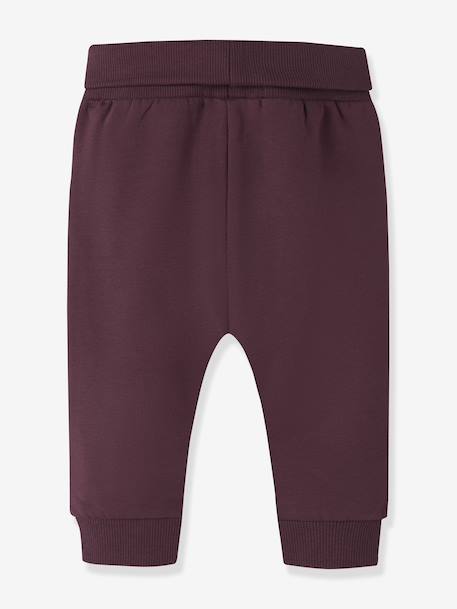 Pantalon de survêtement bébé fille NBFVRILLIE NAME IT marine+prune - vertbaudet enfant 