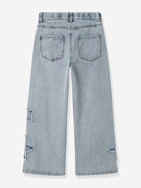 Meisjeskleding gebleekt denim - vertbaudet enfant 