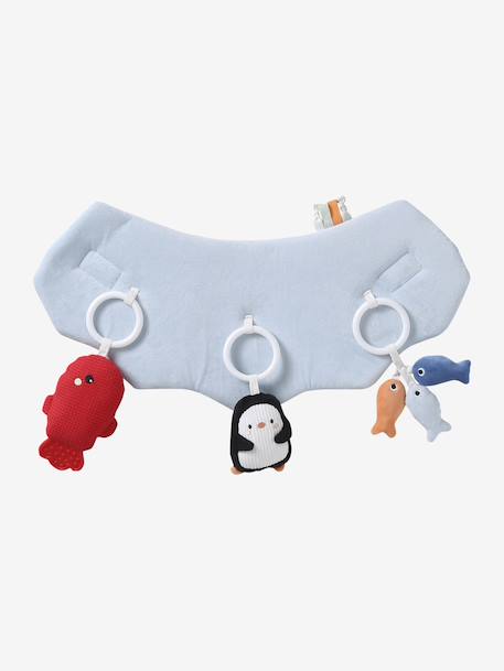 Ontdekkingskussen voor baby's beige+bruin+groen+ORANJE+wit - vertbaudet enfant 