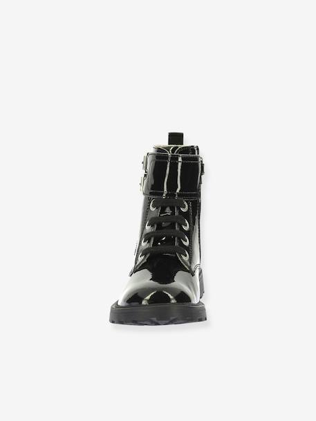 Blush hoge schonen KICKERS zwart - vertbaudet enfant 
