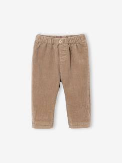 Baby-Broek, jean-Broek in fluweel / velours voor pasgeborenen 