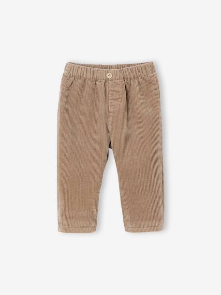 Bébé-Pantalon naissance en velours