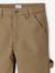 Pantalon loose en toile cappuccino - vertbaudet enfant 