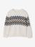 Pull Jacquard Garçon Manches Longues écru - vertbaudet enfant 