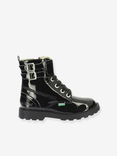 Blush hoge schonen KICKERS zwart - vertbaudet enfant 