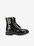 Blush hoge schonen KICKERS zwart - vertbaudet enfant 