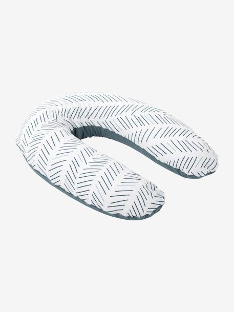 Coussin de maternité Doomoo ETHNIC PETROL+RISOTTO TAUPE+terracotta+vert - vertbaudet enfant 