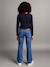 Flare jeans voor meisjes JONEN middenblauw - vertbaudet enfant 