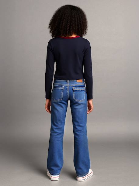 Jean flare fille bleu moyen - vertbaudet enfant 
