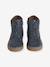 Boots enfant garçon synthétique zippées marine - vertbaudet enfant 