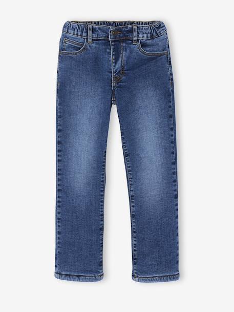 Jean doublé denim garçon stone - vertbaudet enfant 