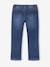Denim jeans met fleecevoering voor jongens stone - vertbaudet enfant 