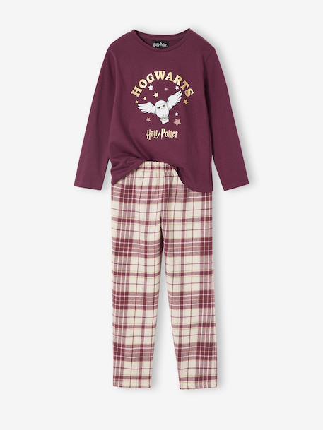 Pyjama fille Harry Potter en flanelle prune - vertbaudet enfant 