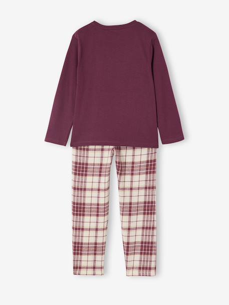 Pyjama fille Harry Potter en flanelle prune - vertbaudet enfant 