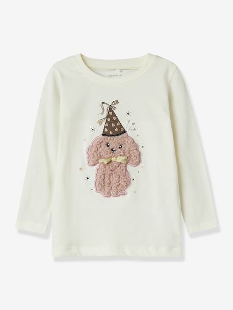 Fille-T-shirt, sous-pull-T-shirt à manches longues pour fille avec motifs 3D NMFNINNA NAME IT