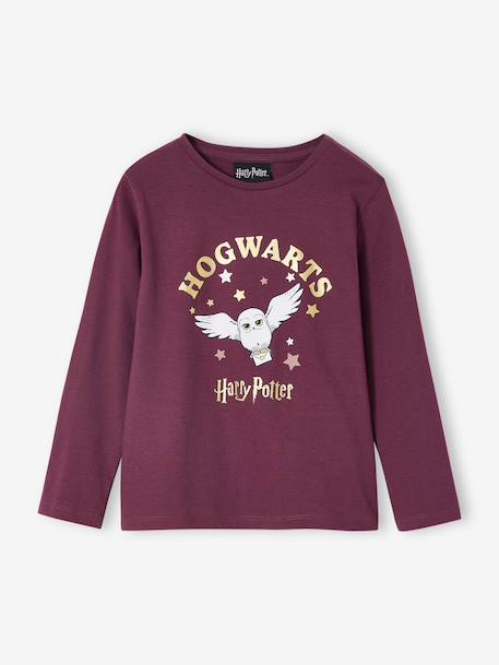 Pyjama fille Harry Potter en flanelle prune - vertbaudet enfant 