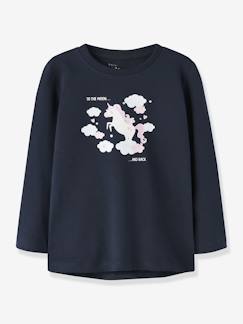 Meisje-T-shirt, souspull-Meisjeskleding