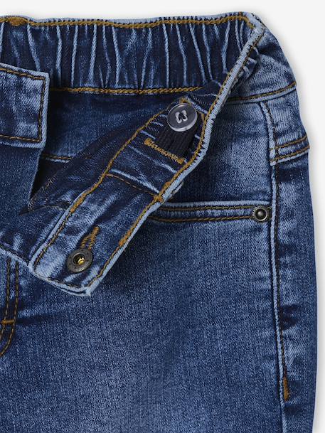 Gevoerde denim jeans voor jongens stone - vertbaudet enfant 