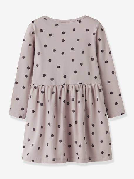 Robe à pois pour fille NMFVIVIAN NAME IT marine+pivoine - vertbaudet enfant 