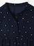 Robe en velours imprimées fille marine+tomette - vertbaudet enfant 