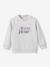 Sweat lettres en tissu Liberty bébé coton biologique beige - vertbaudet enfant 