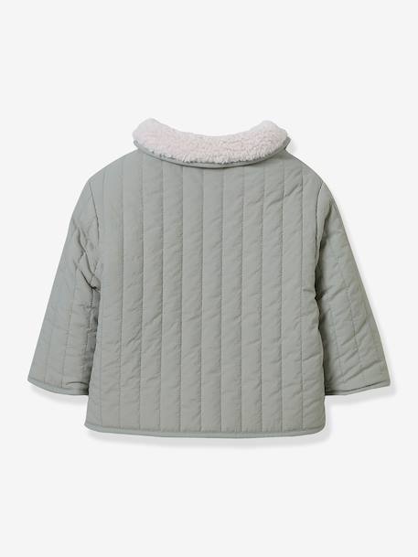 Veste réversible bébé vert d'eau - vertbaudet enfant 