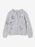 Gilet fille noël étoiles en sequins gris chiné - vertbaudet enfant 