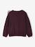 Sweat fille noeud en sequins prune - vertbaudet enfant 