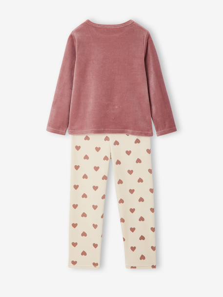 Pyjama fille Pat'Patrouille en velours blush - vertbaudet enfant 