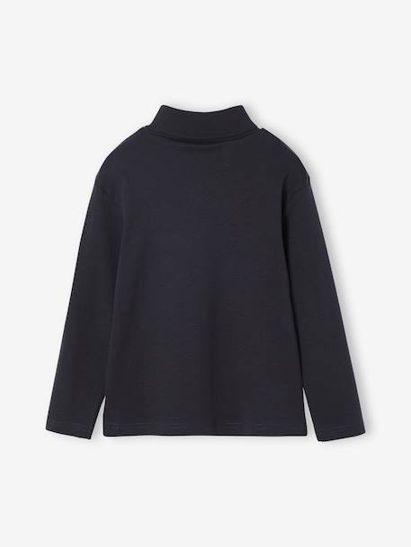 Lot de 3 sous-pulls garçon. kaki+LOT ARDOISE+LOT GRIS CLAIR CHINE - vertbaudet enfant 