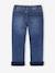 Jean denim doublé maille polaire garçon stone - vertbaudet enfant 