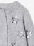 Gilet fille noël étoiles en sequins gris chiné - vertbaudet enfant 