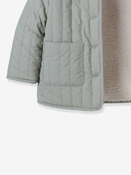 Veste réversible bébé vert d'eau - vertbaudet enfant 