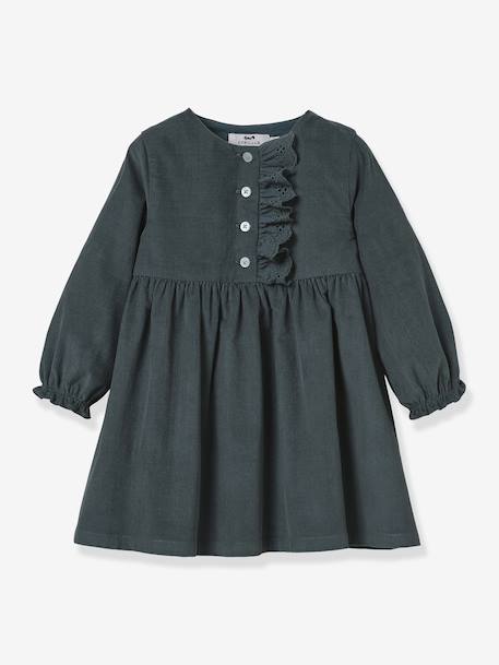 Bébé-Robe en velours bébé