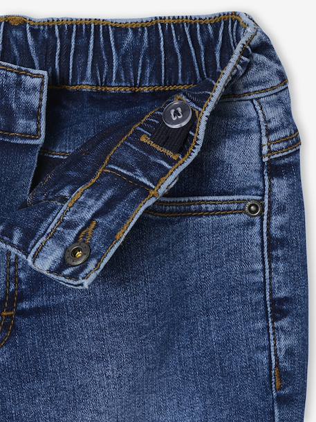 Jean denim doublé maille polaire garçon stone - vertbaudet enfant 