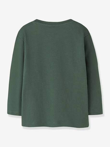 T-shirt ample imprimé pour garçon NMMVAGNO NAME IT écru+encre+vert+vert anglais - vertbaudet enfant 