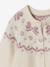 Gilet fille noël motifs jacquard détails brillants écru - vertbaudet enfant 