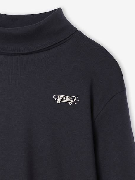 Lot de 3 sous-pulls garçon. kaki+LOT ARDOISE+LOT GRIS CLAIR CHINE - vertbaudet enfant 