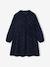 Robe en velours imprimées fille marine+tomette - vertbaudet enfant 
