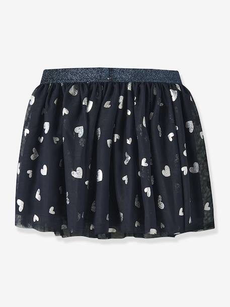 Jupe en tulle pour fille avec cœurs NMFVABOS NAME IT marine - vertbaudet enfant 